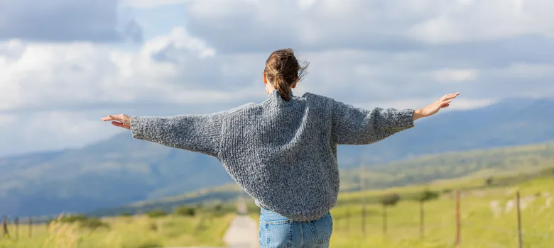 side-view-man-standing-field-against-sky
